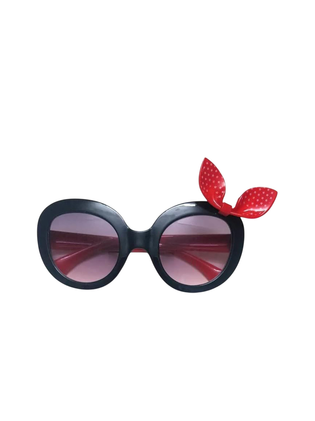 PIRASO Girls UV Protected Lens Cateye Sunglasses 1510 BLACK RED