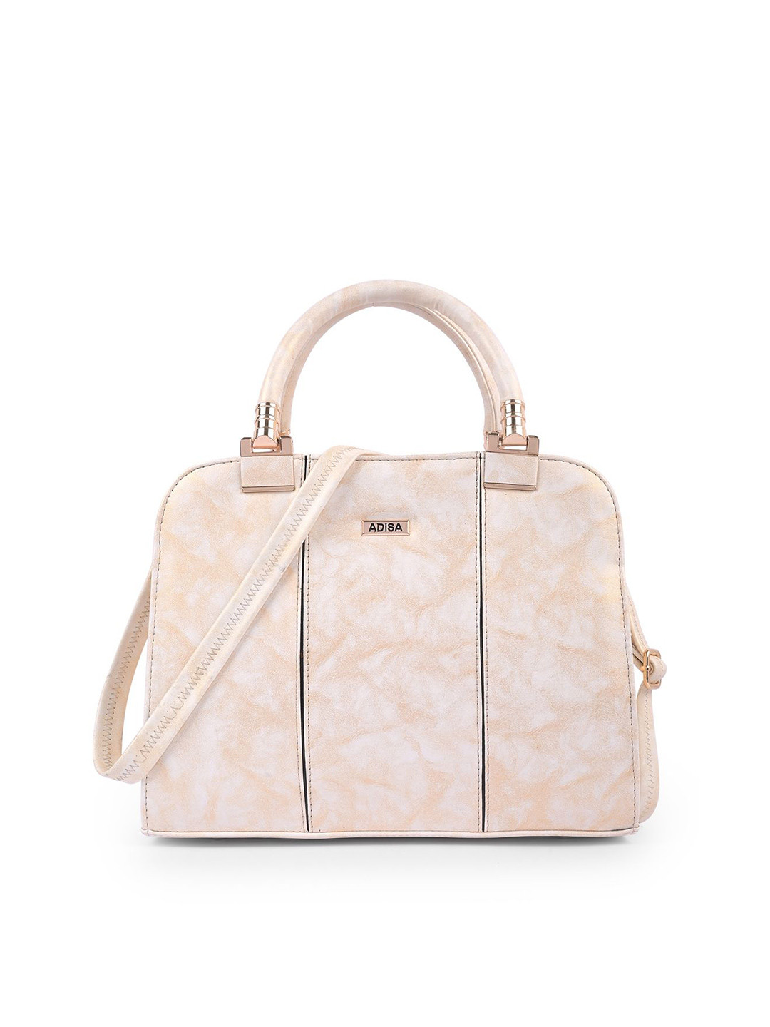 ADISA Women Textured Structured Shoulder Bag