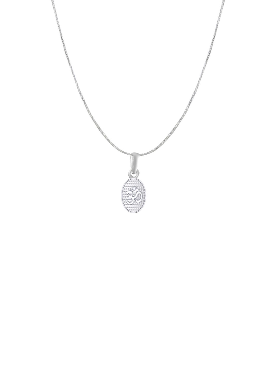 Metronaut 925 Sterling Silver Mermaid Om With Anchor Chain