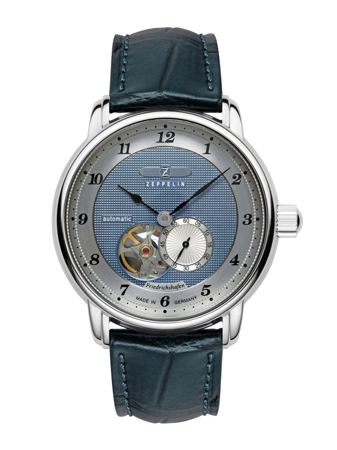 ZEPPELIN Men Round Dial & Leather Straps Analogue Multi Function Automatic Watch 85663