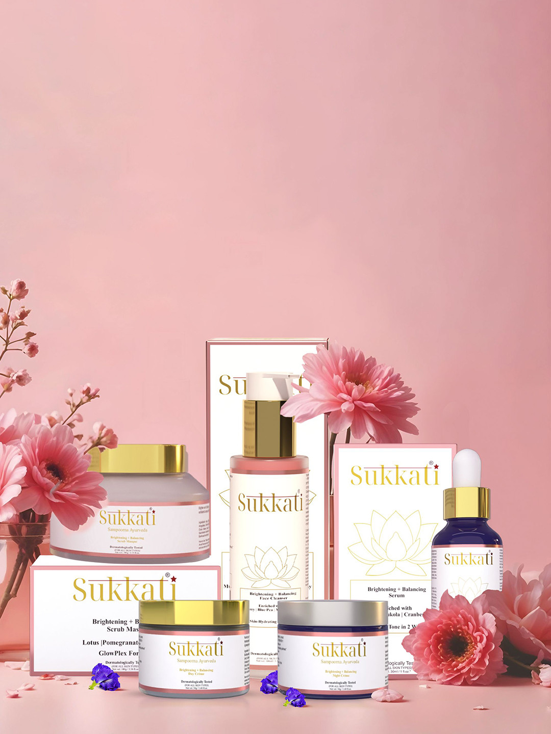 Sukkati Brightening + Balancing Face Cleanser With Mulberry - 100 ml
