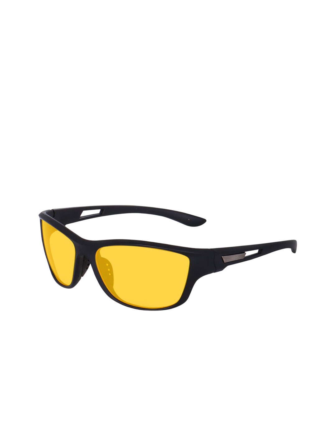 PIRASO Unisex Sports Sunglasses with Polarised Lens 1356 CH YELLOW BLACK