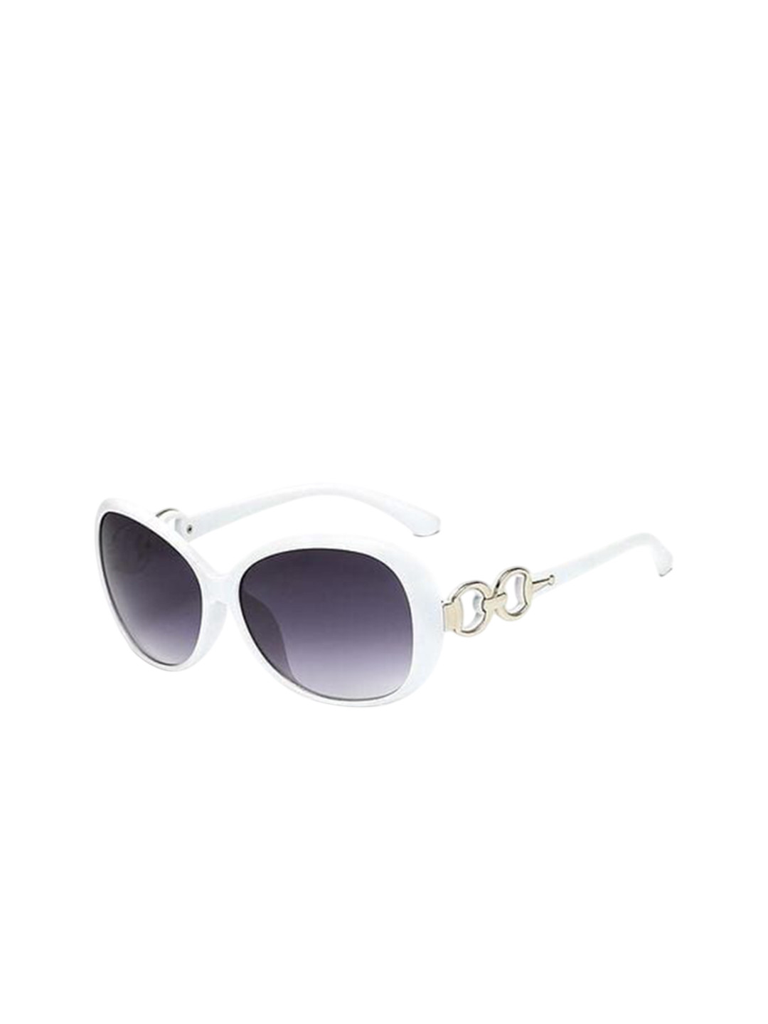 PIRASO Women Oversized Sunglasses with UV Protected Lens 9509 WHITE DC