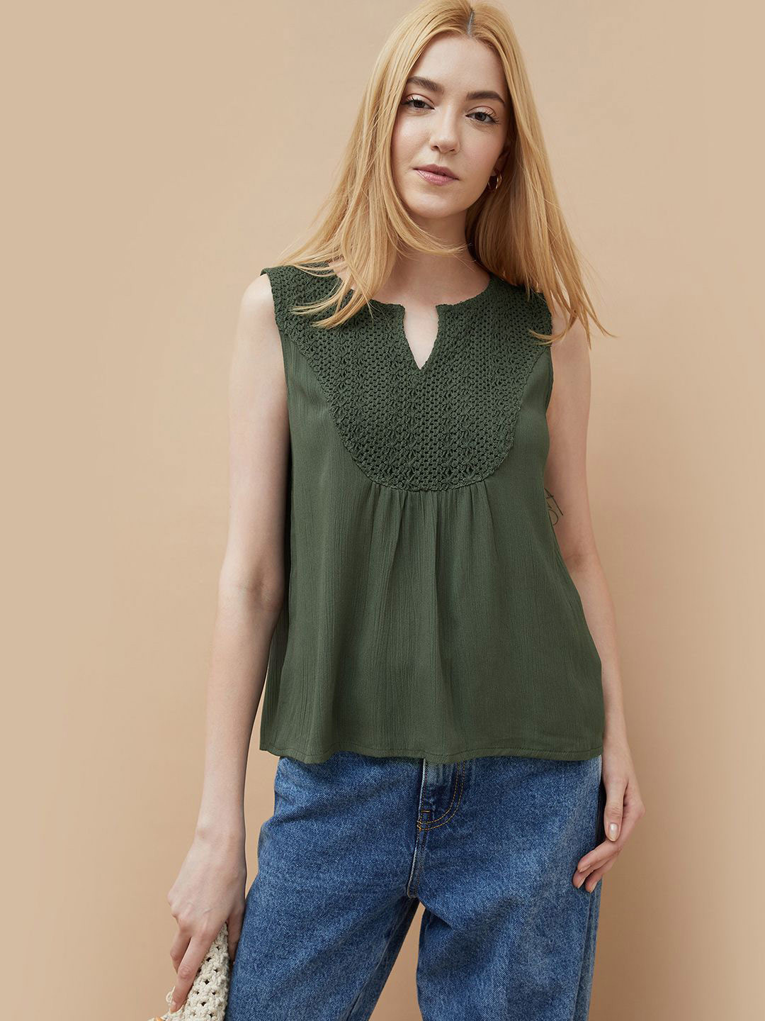 Fame Forever by Lifestyle Off-Shoulder Crop Top