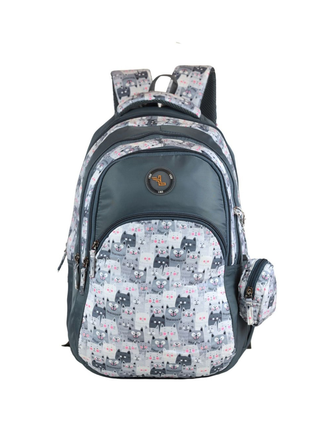 Ligo Bags Kids Graphic 30 L Printed School Backpack