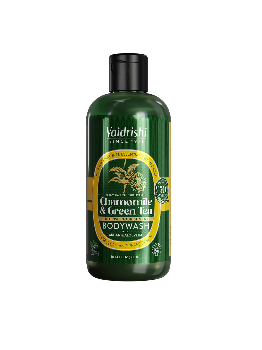 Vaidrishi Chamomile & Green Tea Body Wash With Aloe Vera - 300 ml