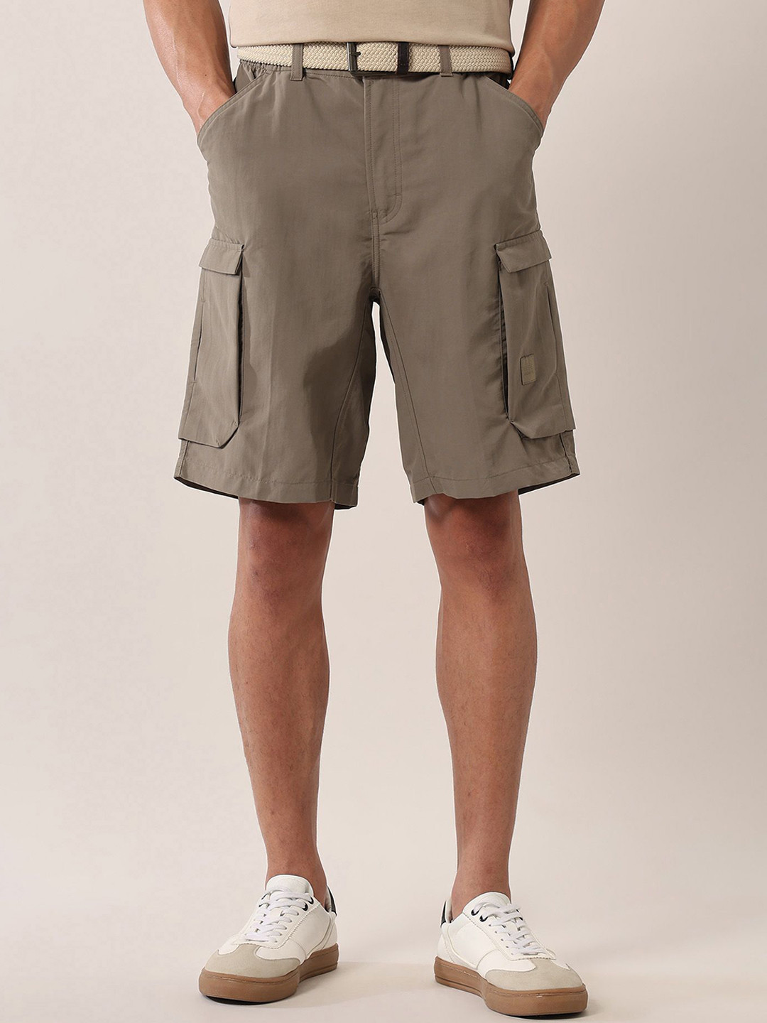 U.S. Polo Assn. Denim Co. Men Mid-Rise Loose Fit Cargo Shorts