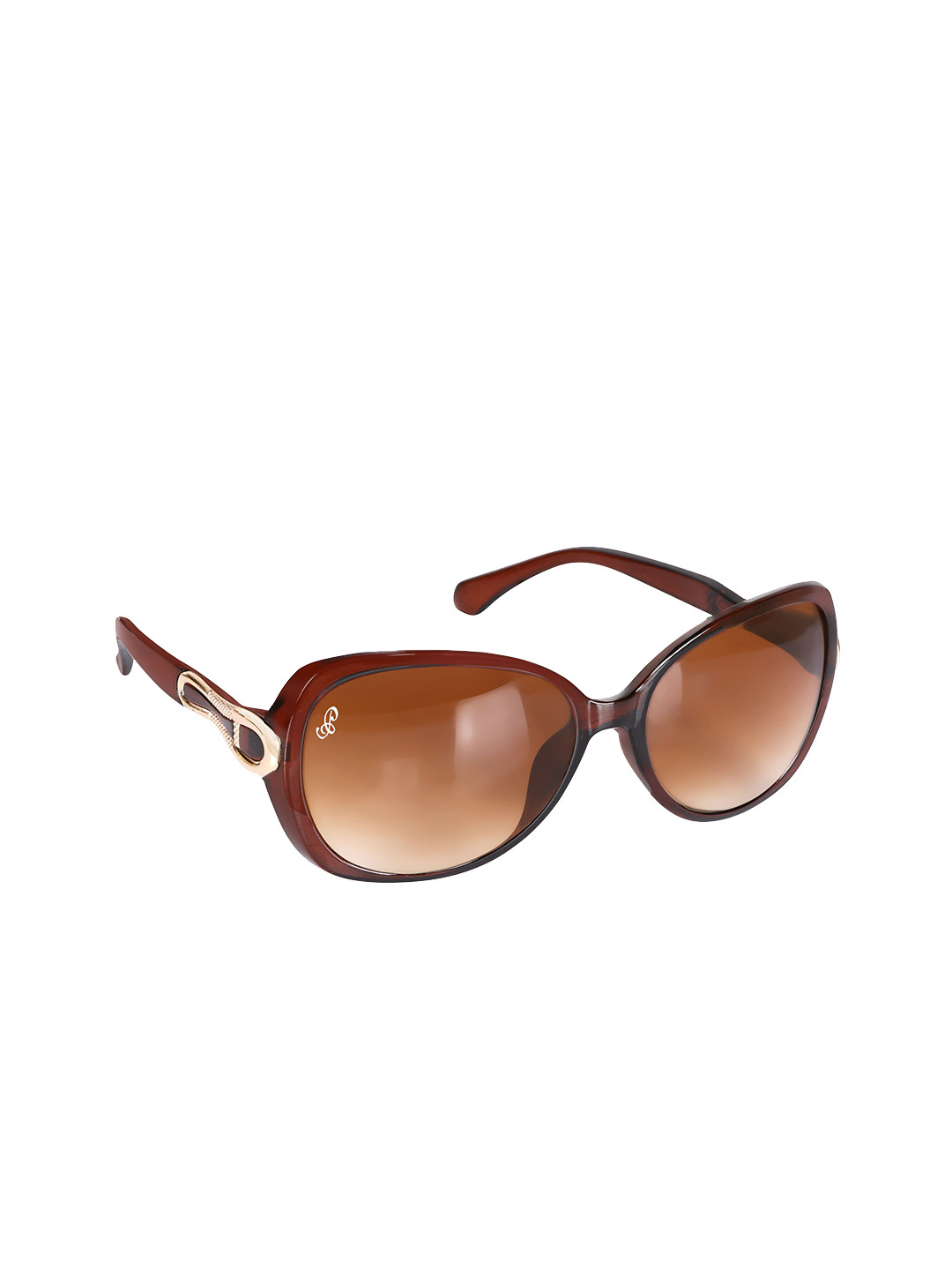 PIRASO Women Full Rim Butterfly Sunglasses 2211 BROWN