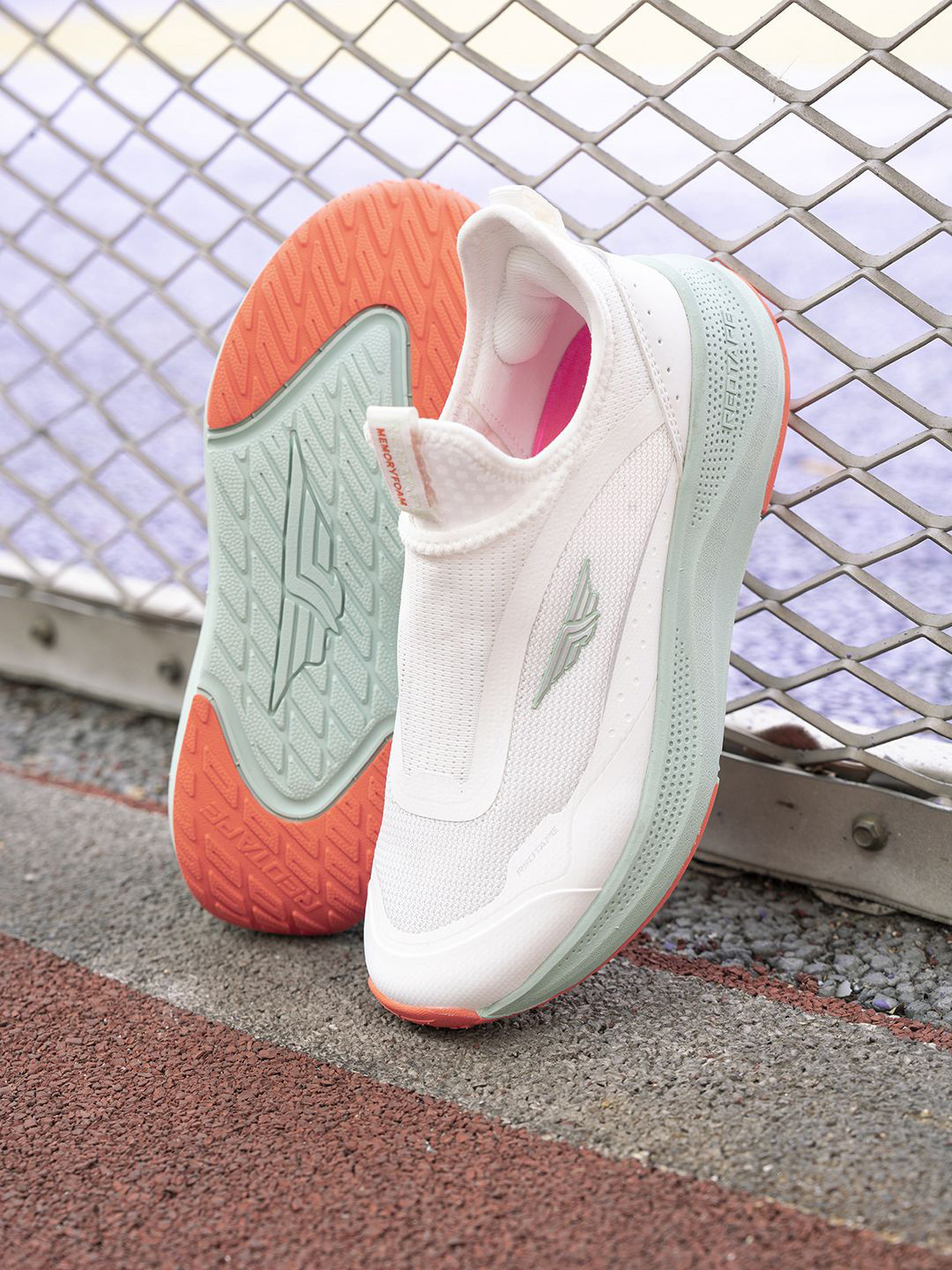 Red Tape Women Mesh Walking Slip-On Shoes