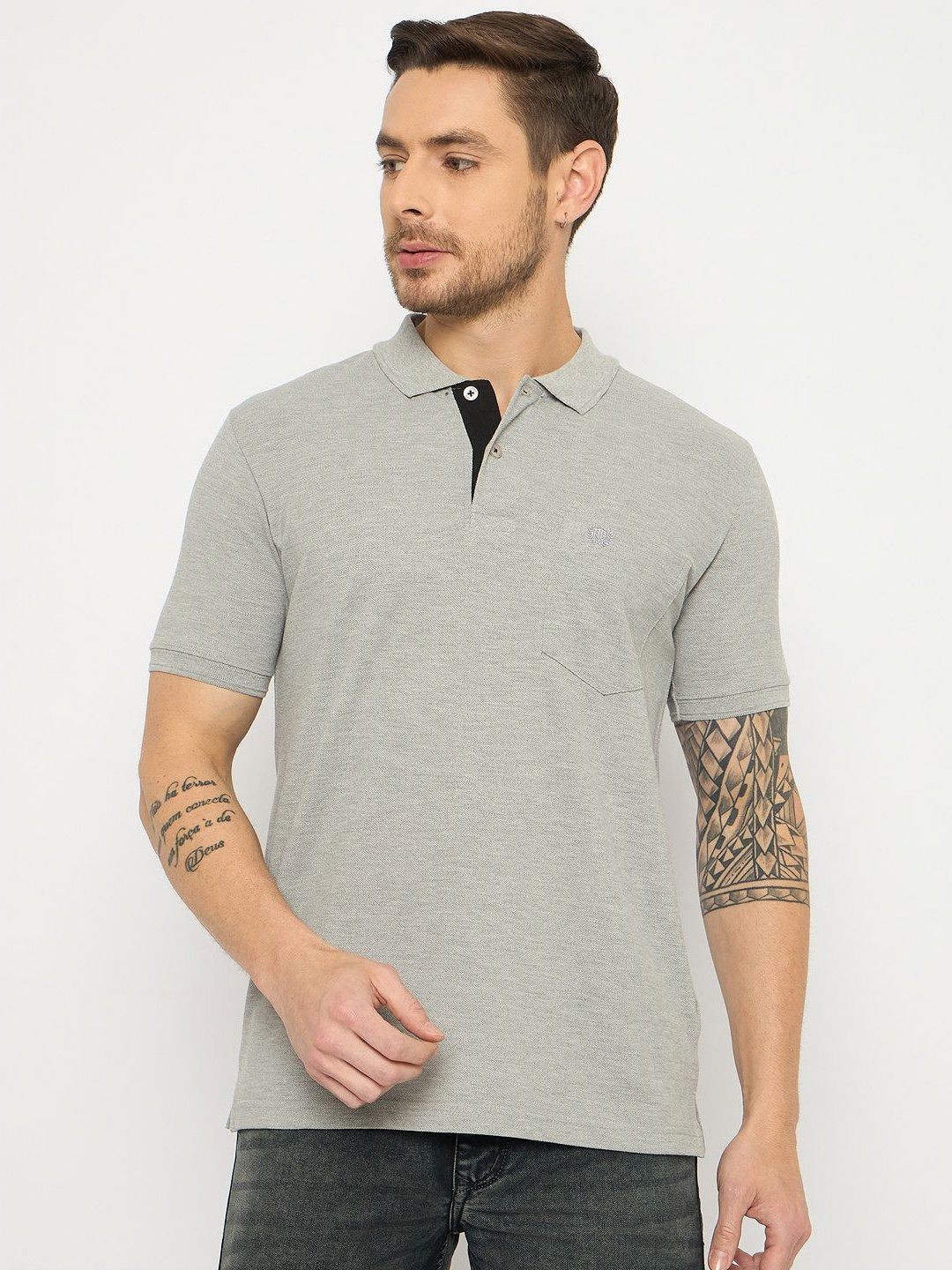 Duke Polo Collar Cotton T-shirt