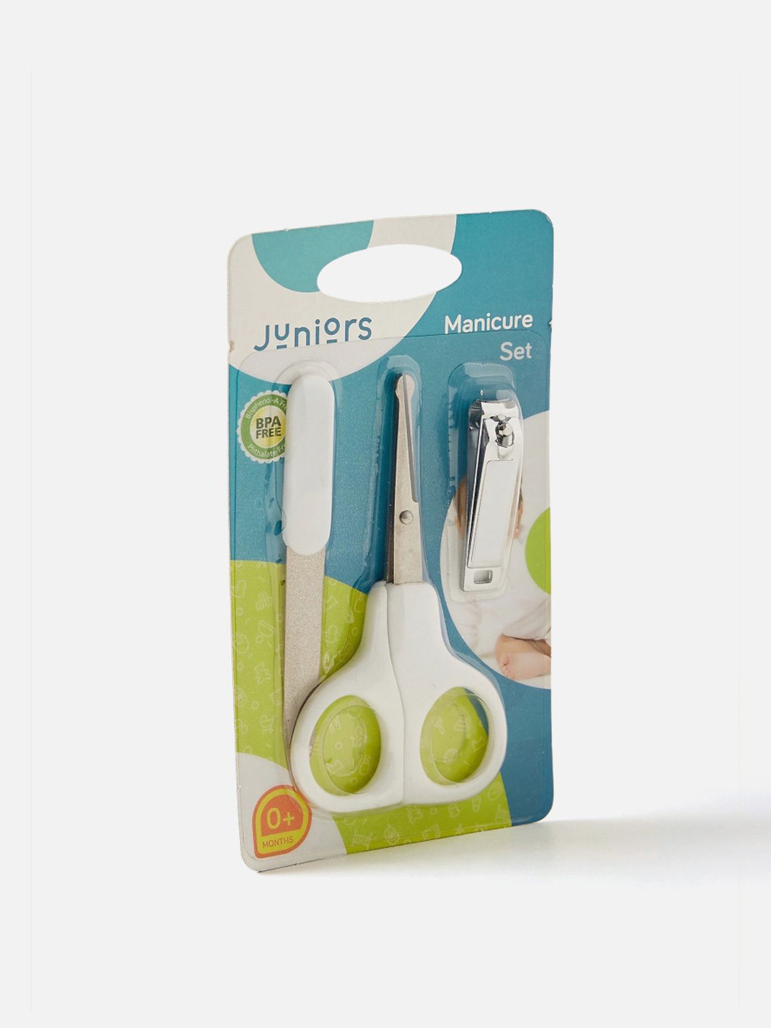 Juniors by Babyshop Set Of 3 Juniors Manicure Set- Scissor- Nail Cutter & Clipper