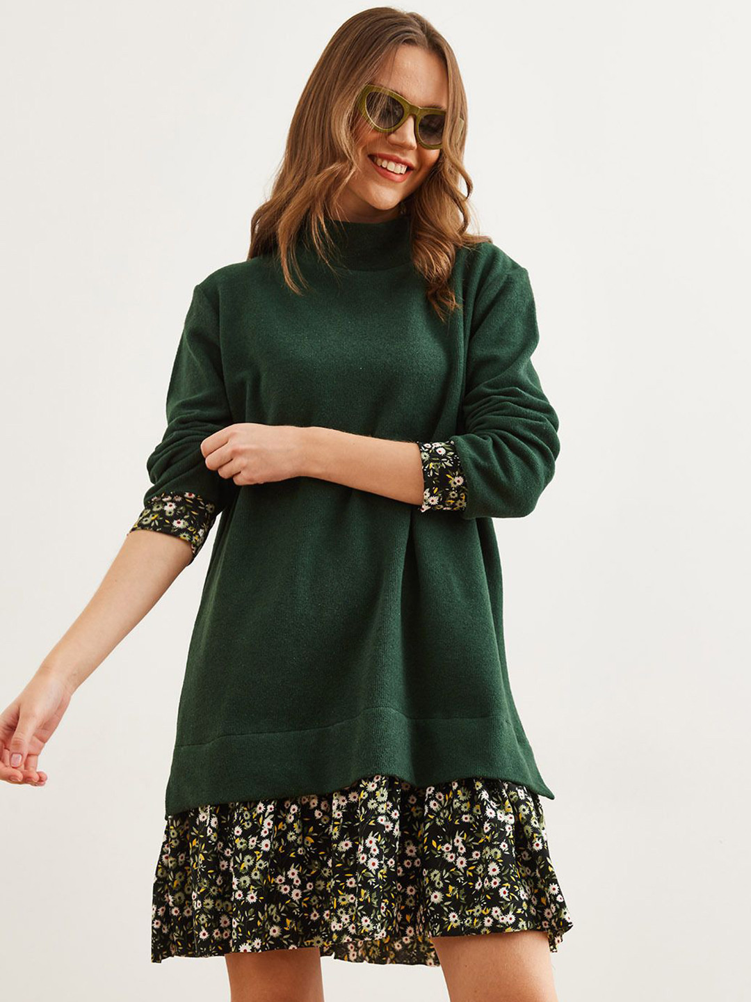 Olalook Women Cotton A-Line Dress