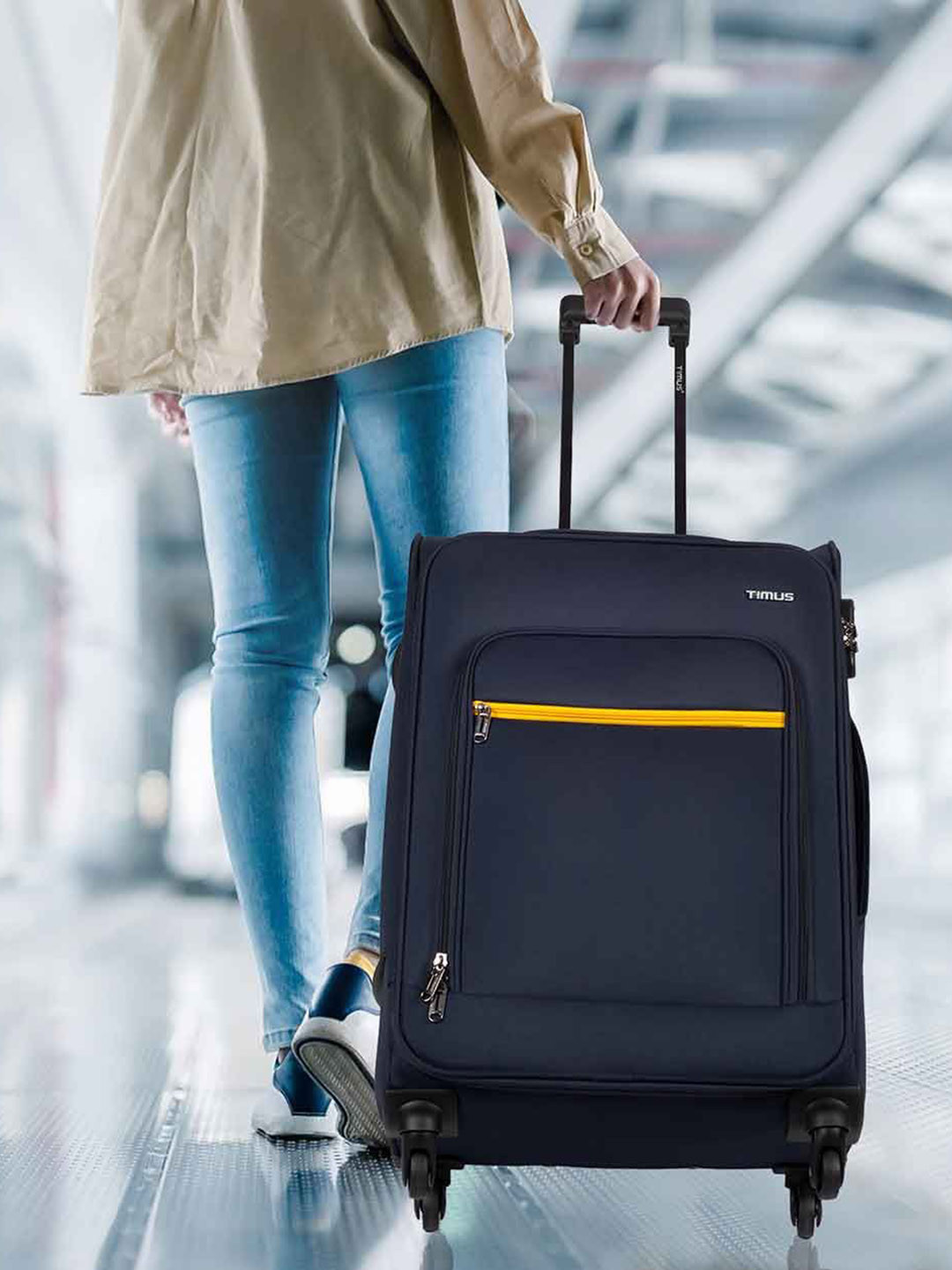 Timus Nexon Soft-Sided Large Trolley Bag