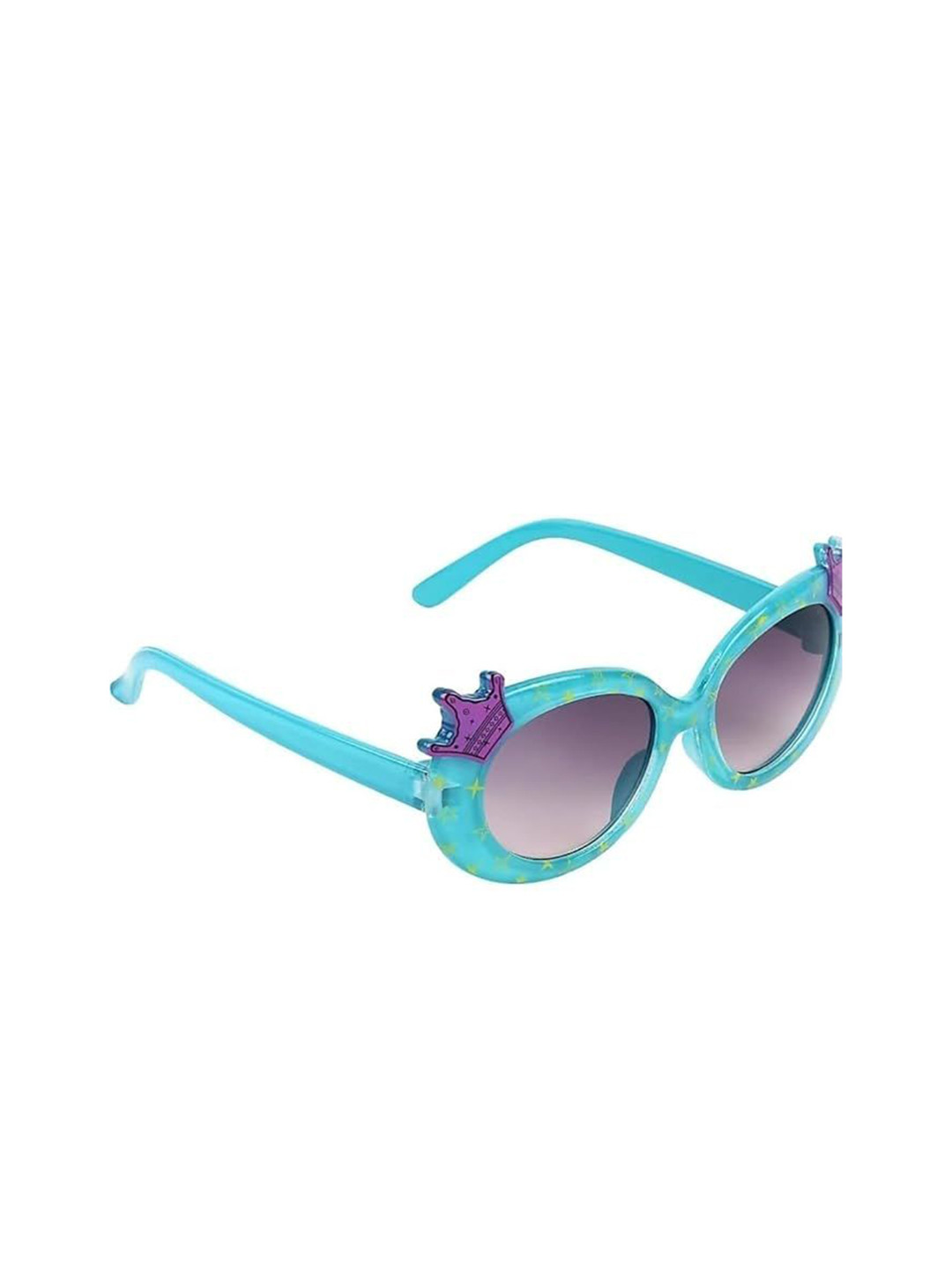 PIRASO Girls Cateye Sunglasses with UV Protected Lens QUEEN BABY BLUE
