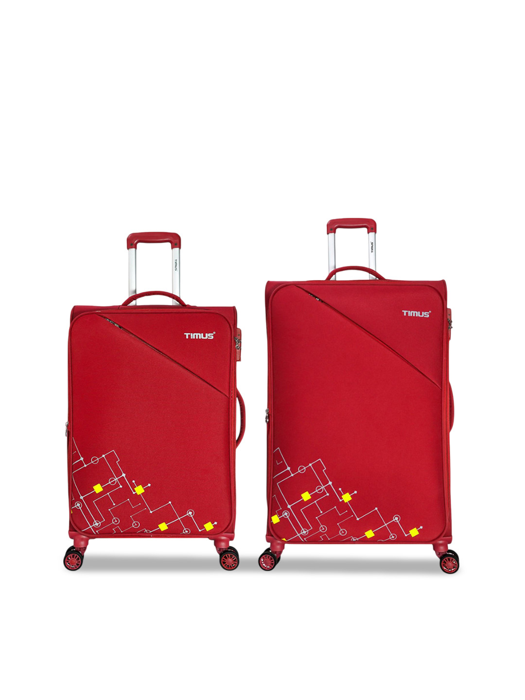 Timus Set Of 2 Flash Plus Soft-Sided Trolley Bag