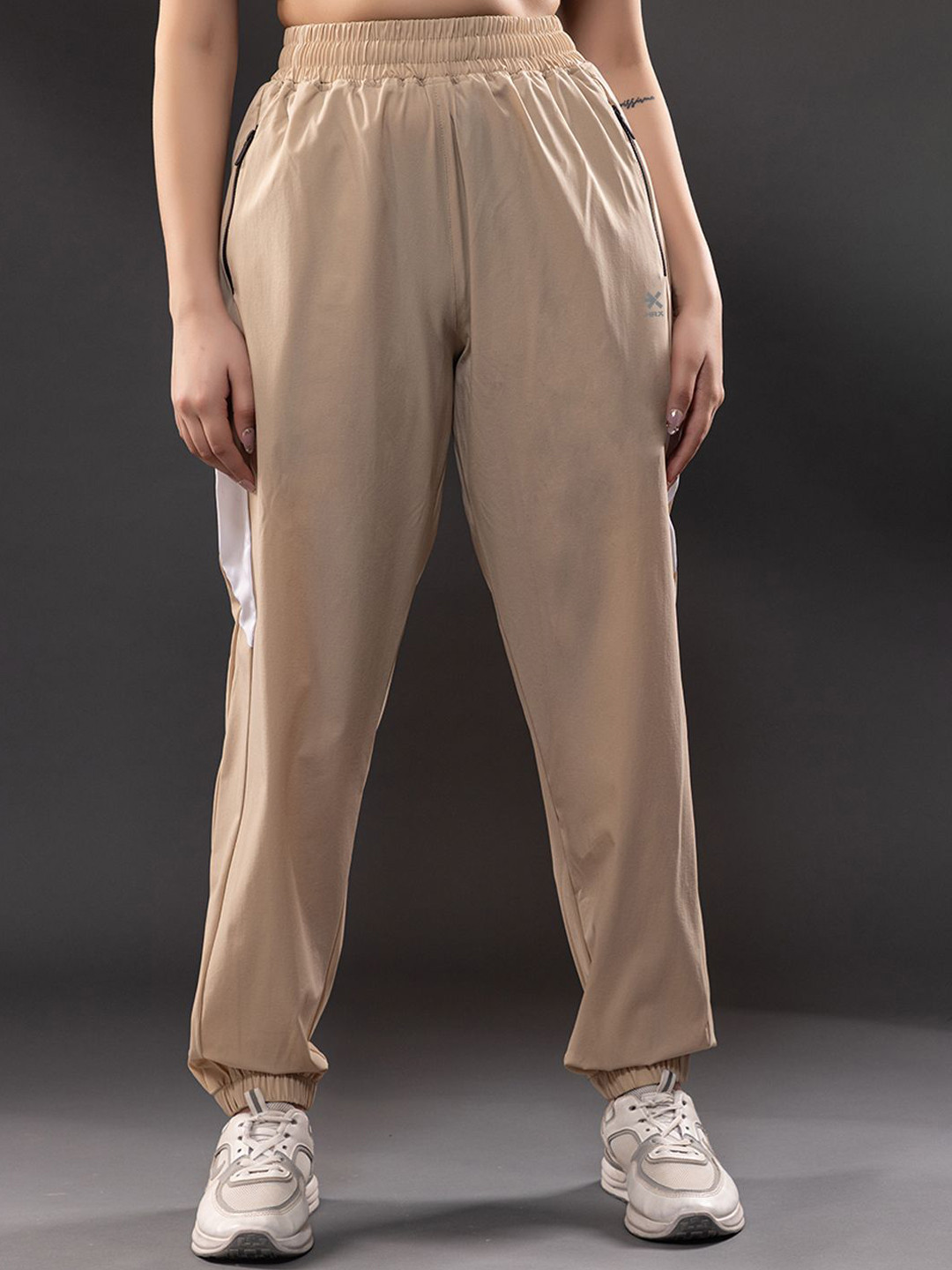 HRX by Hrithik Roshan Women 4-Way Stretchable Jogger Trousers