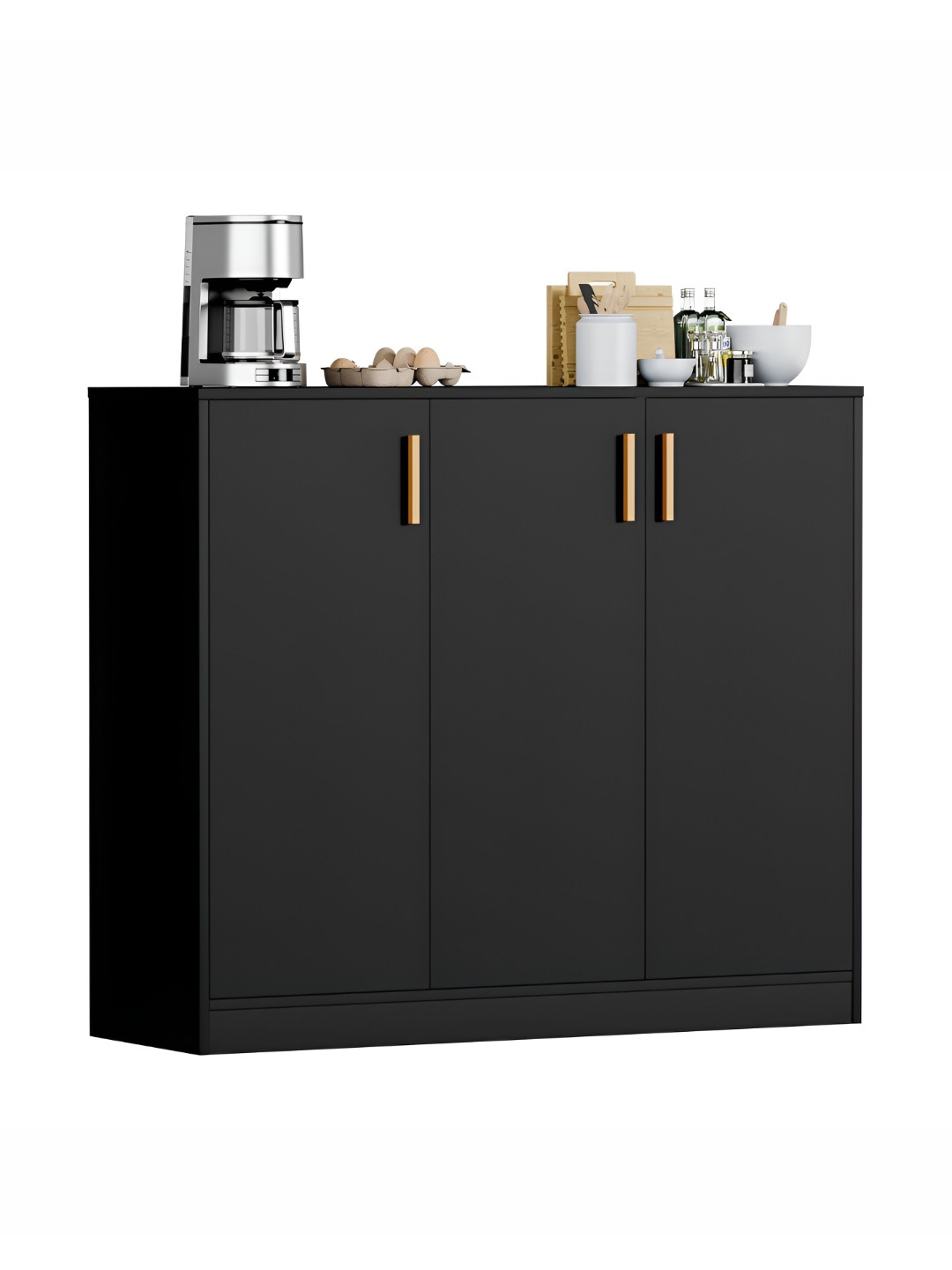 SPYDER CRAFT Black Free Standing  Cabinet