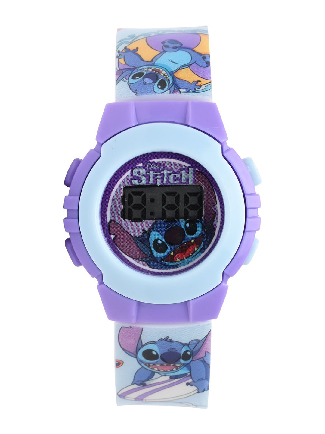 Disney Unisex Kids Printed Dial & Straps Digital Automatic Watch TKW0014