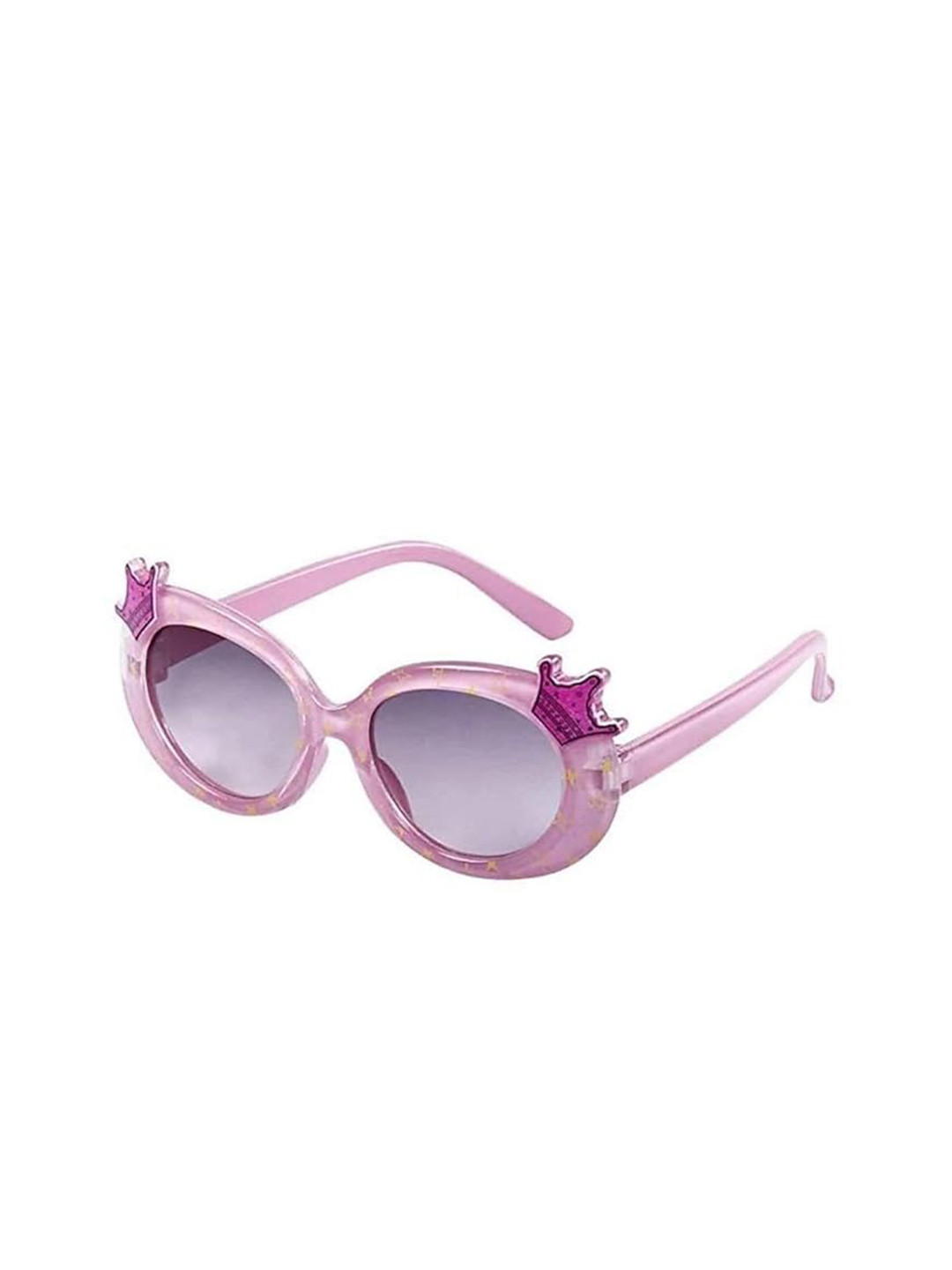 PIRASO Girls Oval Sunglasses with UV Protected Lens QUEEN PINK R