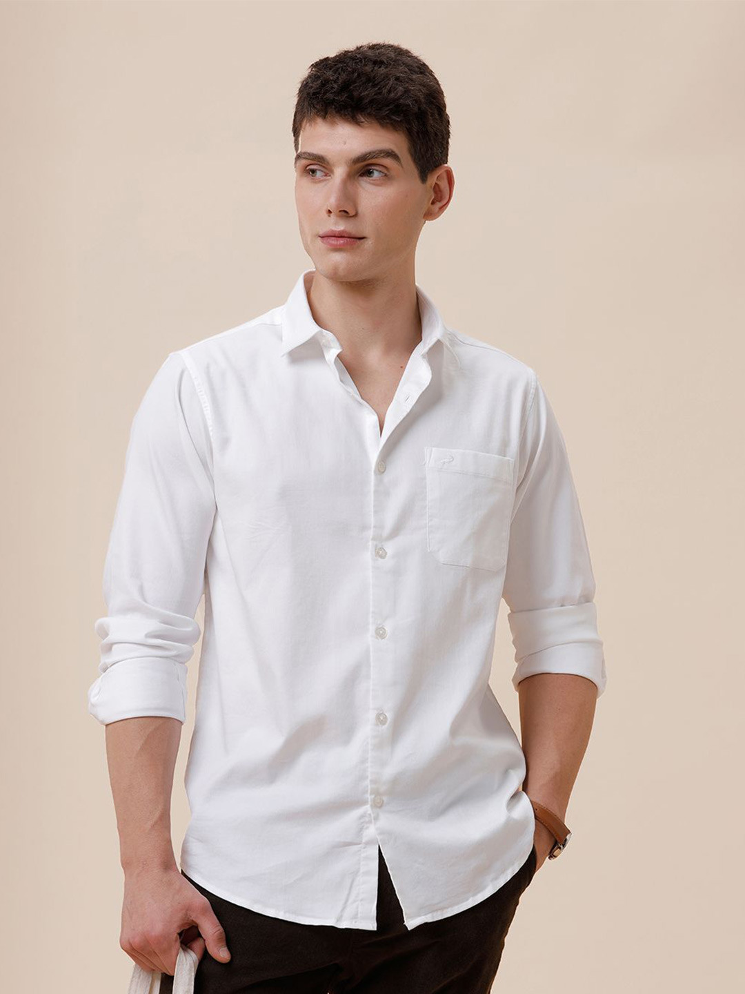 Crocodile Men Casual Shirt