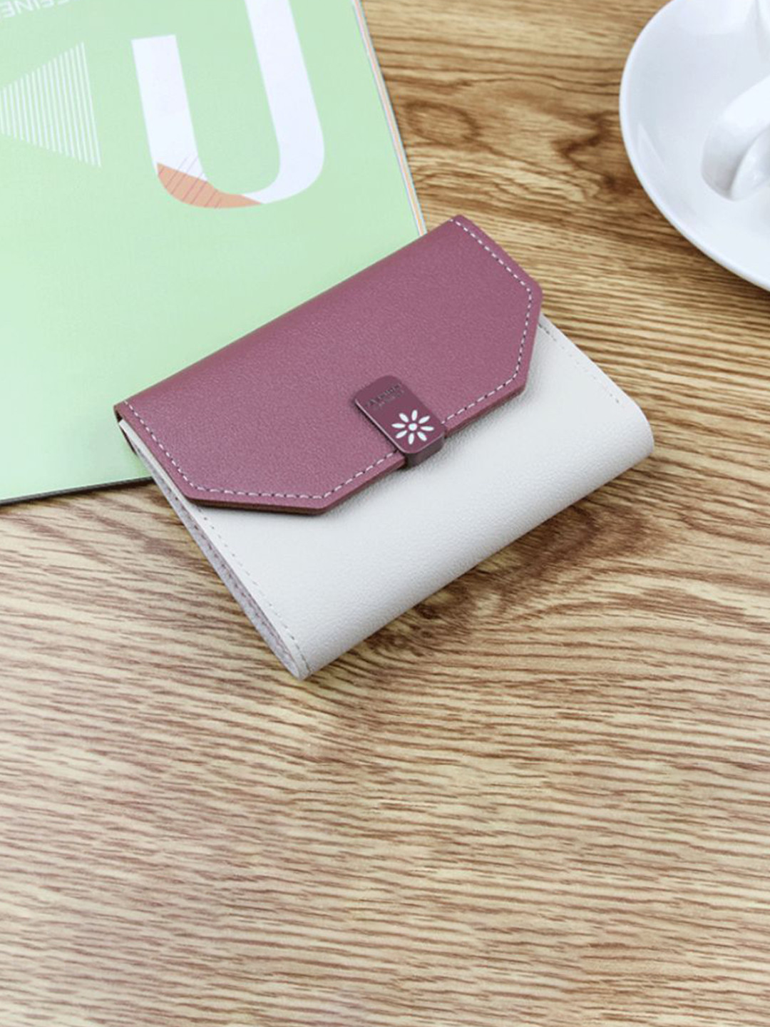 Pieru Women Three Fold Wallet