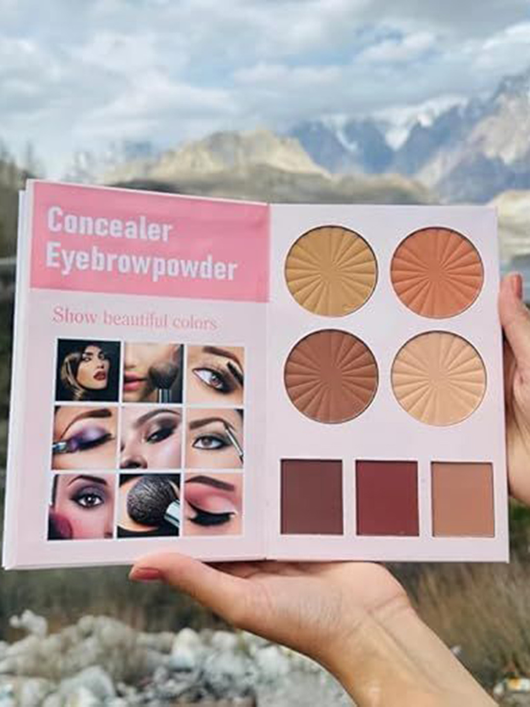 VBA Long Lasting 4-Layer Foldable Makeup Kit - 250 g