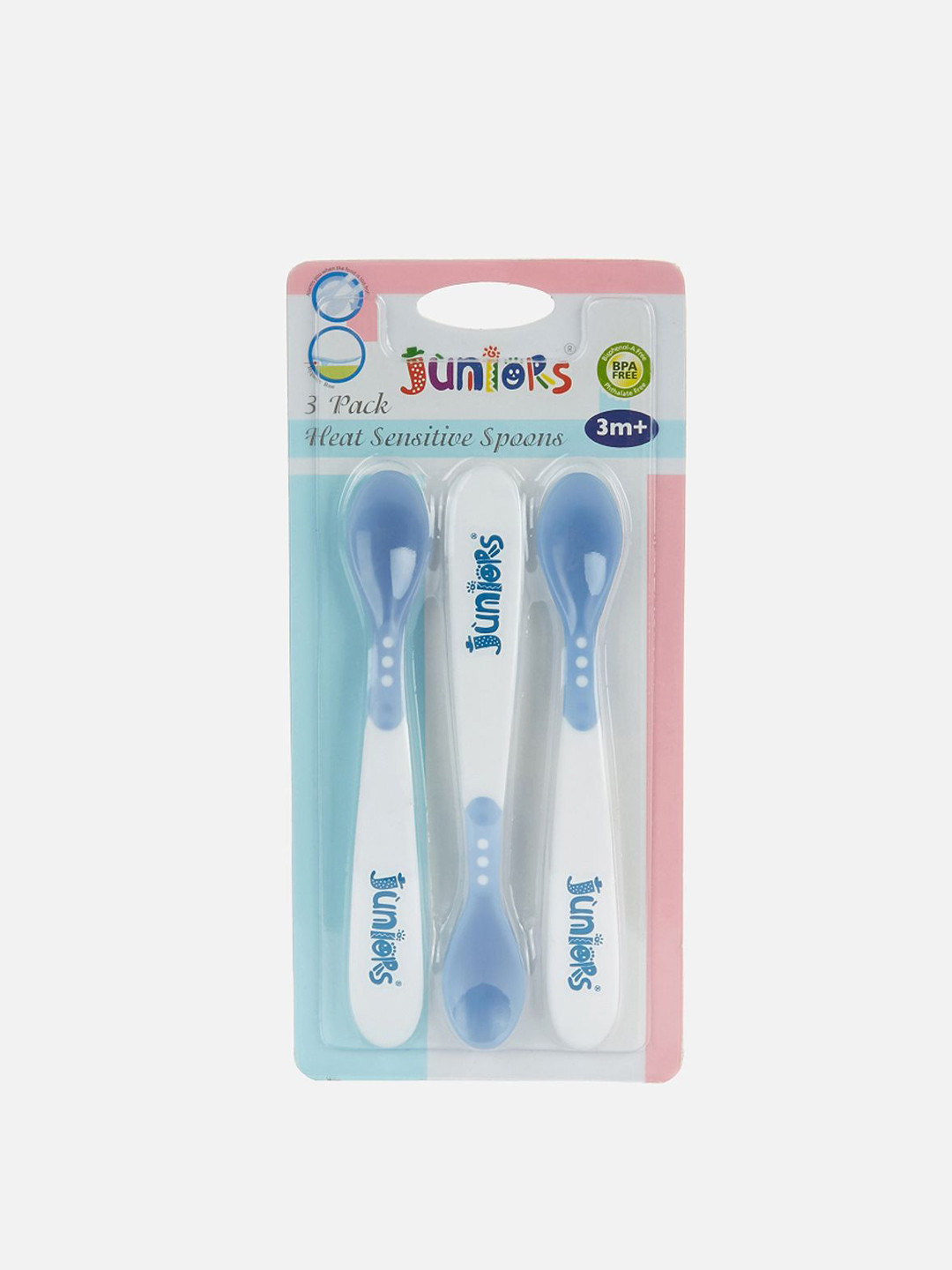 Juniors by Babyshop 3 Pcs Heat Sensitive Spoons