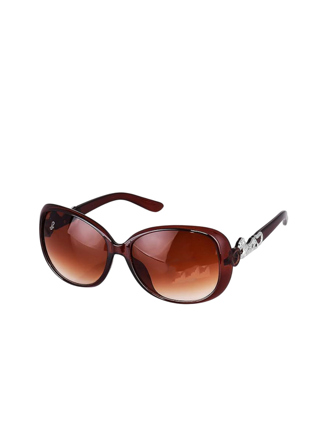 PIRASO Women Oversized Sunglasses with UV Protected Lens 0303 LION BROWN