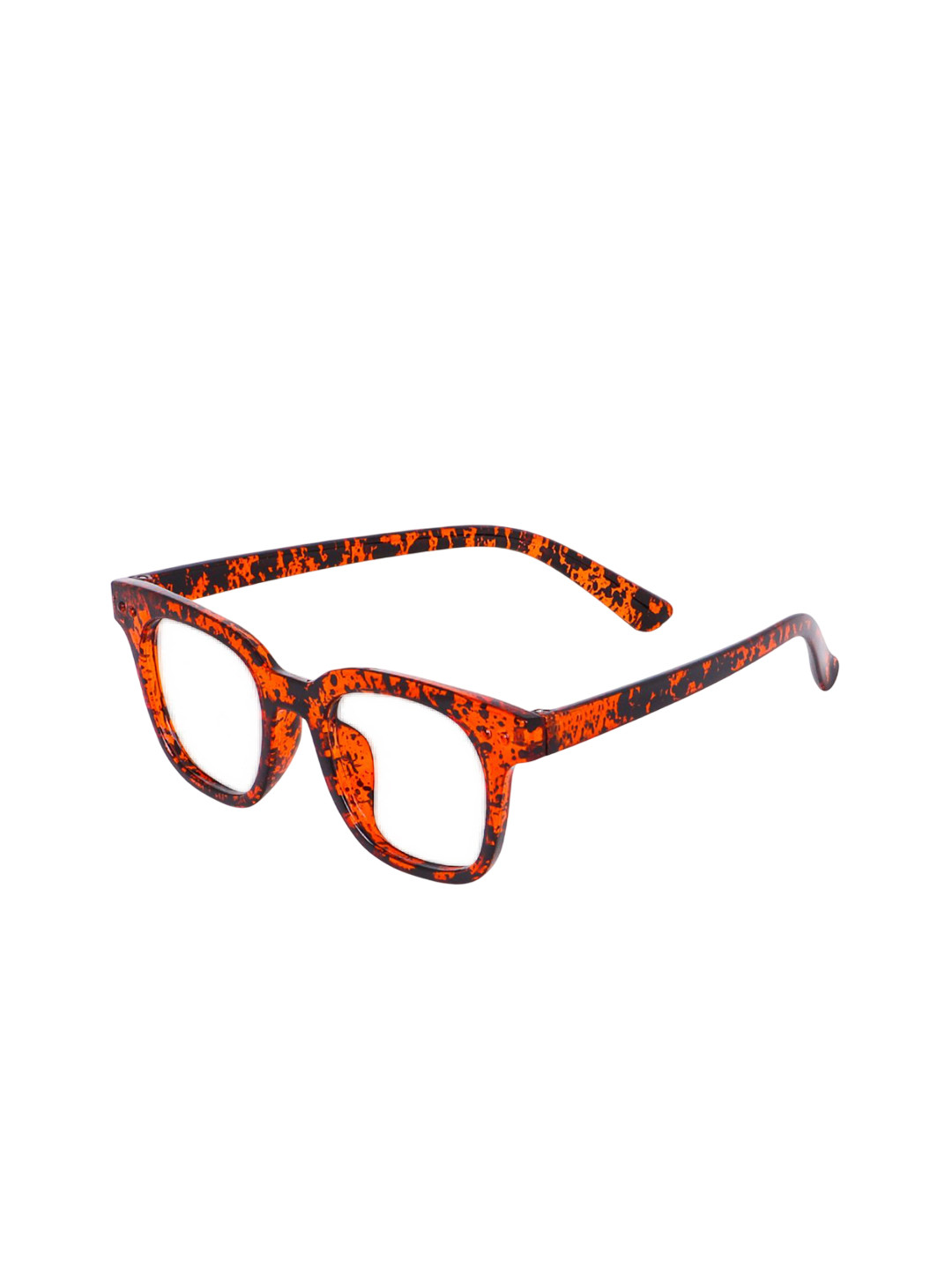 PIRASO Unisex Square Sunglasses with UV Protected Lens BLUE CUT-RED