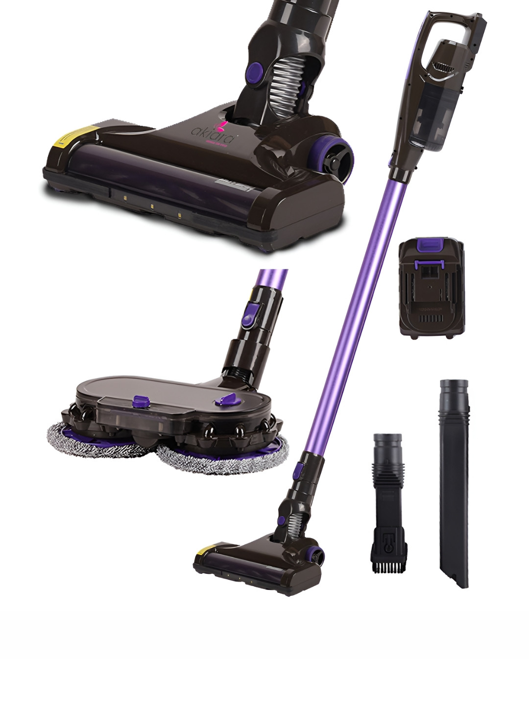 Akiara - Makes Life Easy Purple 130W Vacuum Cleaner