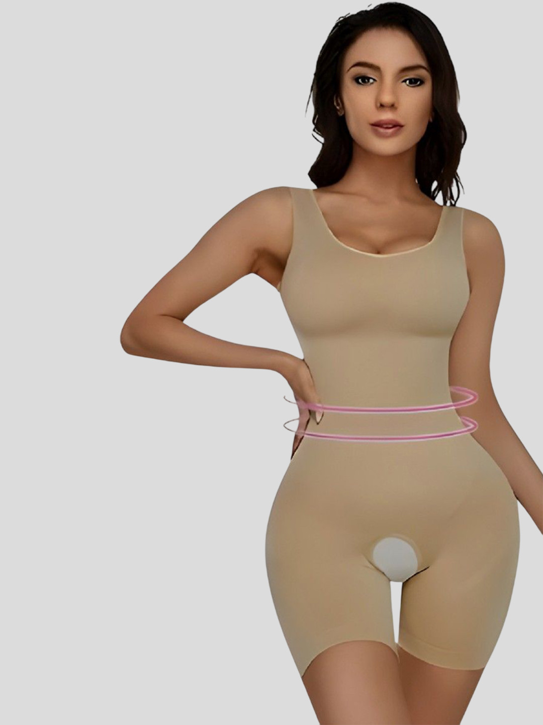 WAVE FASHION Magic Full Body Shaper Thigh Slimmer Body Shapewear