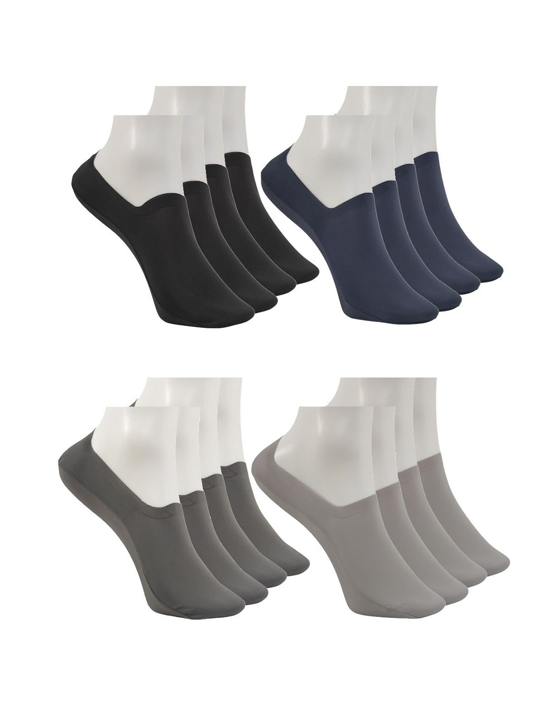 Fruvanta Pack Of 8 Shoe Liner Socks