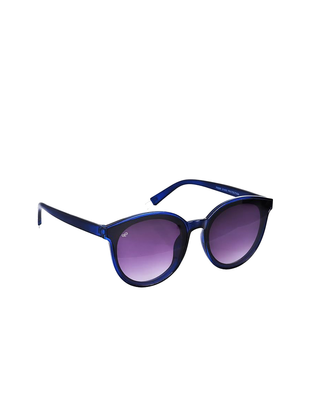 PIRASO Unisex Round Sunglasses with UV Protected Lens P8896 BLUE