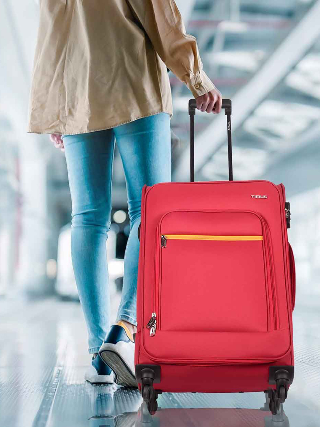 Timus Nexon Soft-Sided Large Trolley Bag