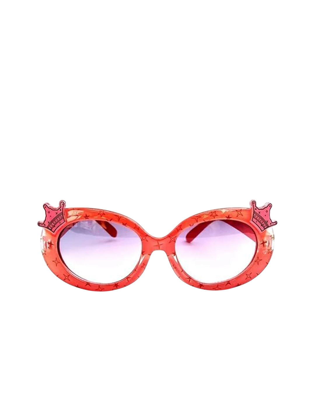 PIRASO Girls Oval Sunglasses with UV Protected Lens QUEEN BABY ORANGE