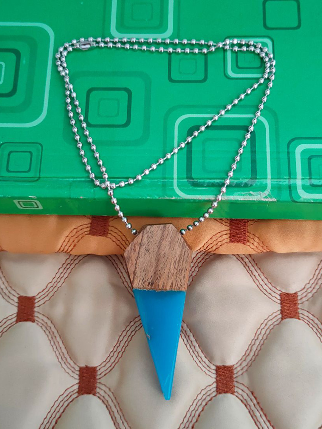 M Men Style Resin Boho Geometric Pendant