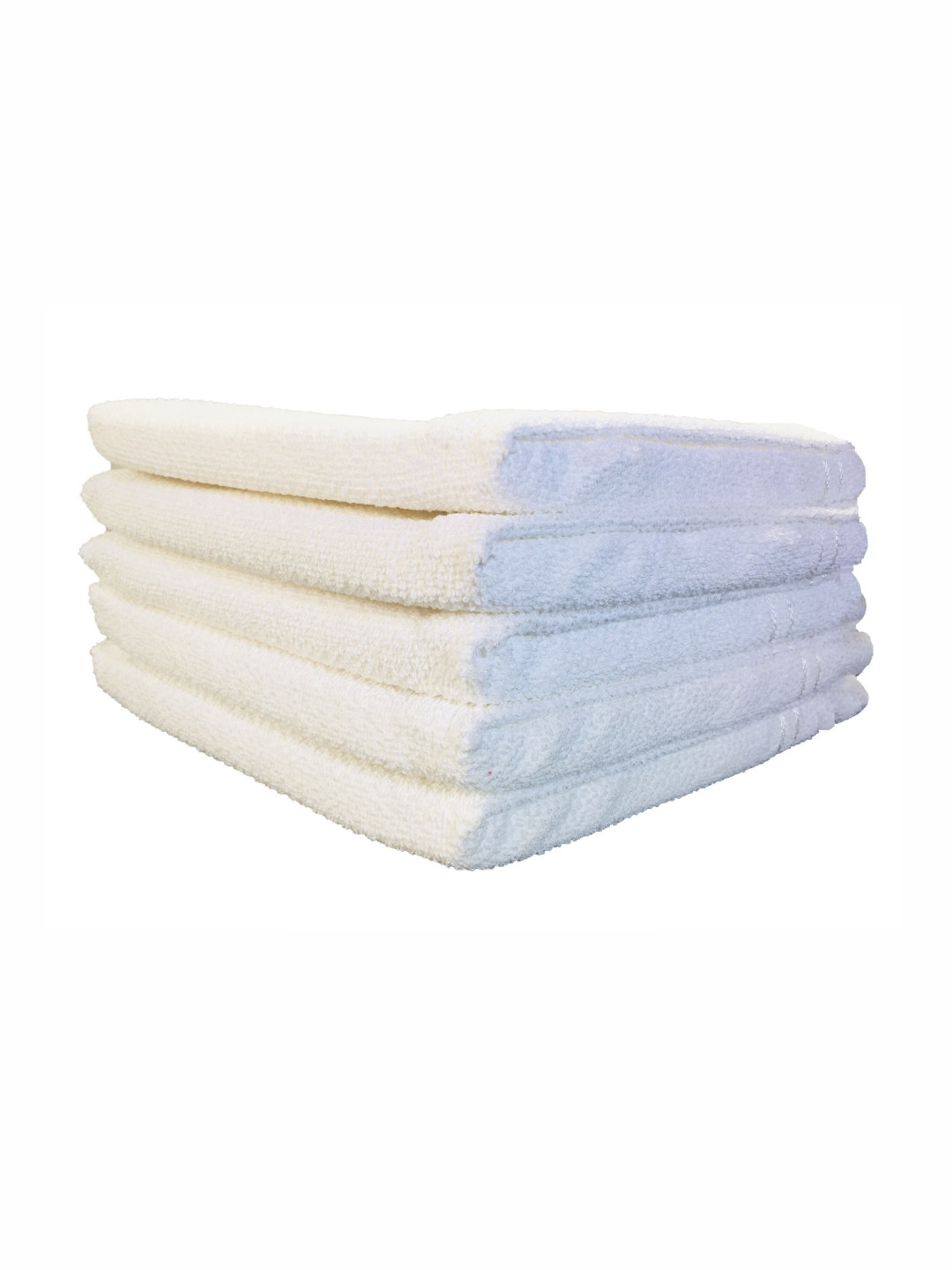SHOP BY ROOM 5-Pcs White 110 GSM Hand Towels