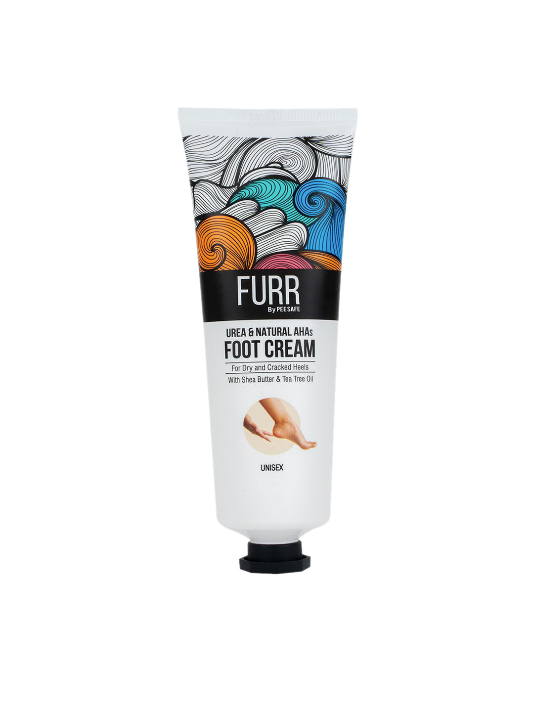 FURR BY PEE SAFE Urea & Natural AHAs Foot Cream With Shea Butter - 75 g