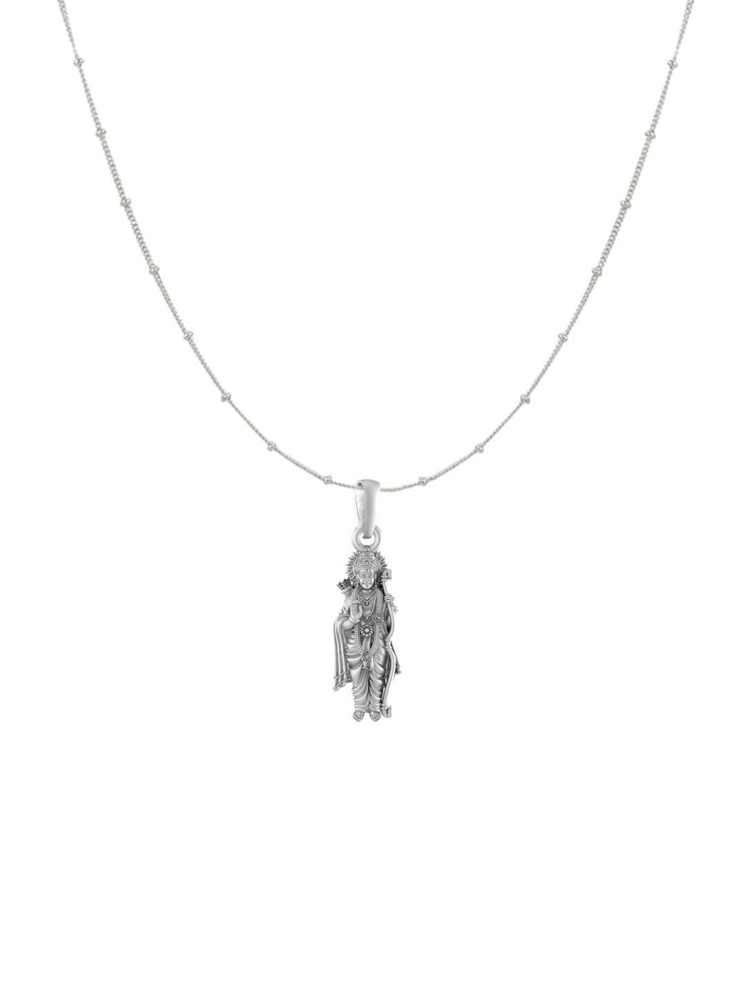 Metronaut 92.5 Sterling Ram Pendant With Ball Chain