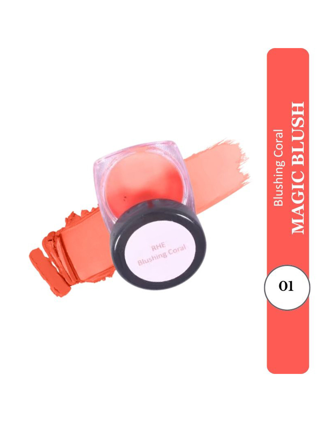 Rhe Cosmetics Matte Blush for Eyes Cheeks & Lips with Vit E & Almond Oil