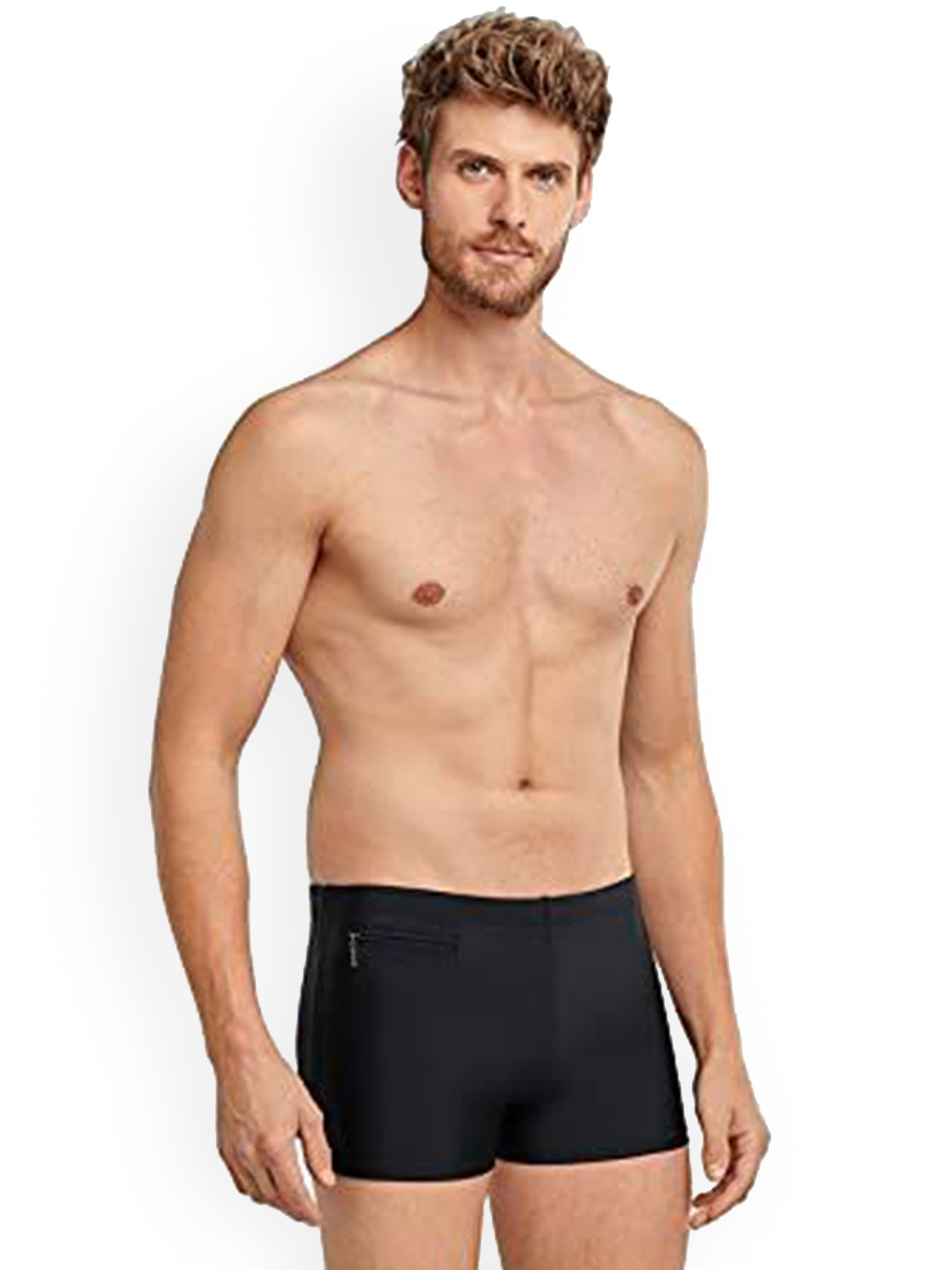 BAESD Men's Swimwear Shorts with Zip Pocket