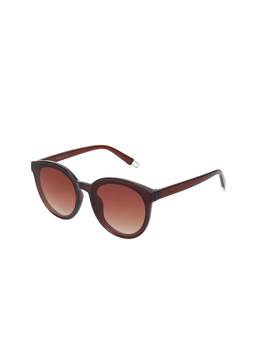 PIRASO Unisex Cateye Sunglasses with UV Protected Lens P8896 BROWN