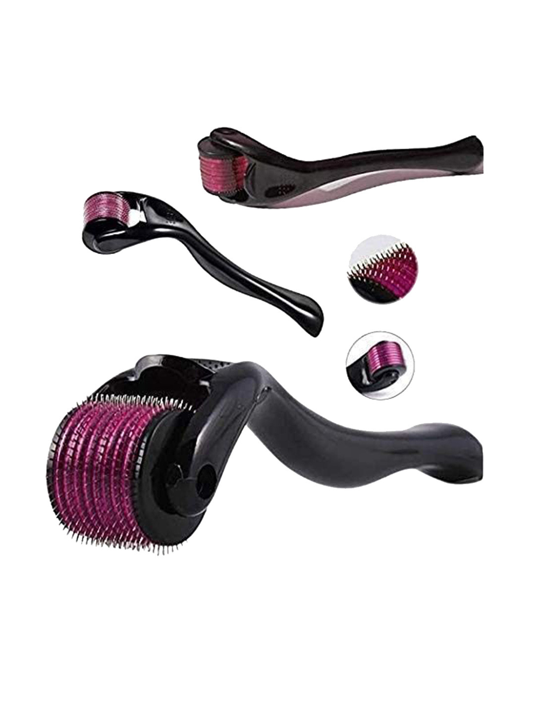 Drosselz Micro Needles Wrinkles Blackheads Face Derma Roller - 1.0 mm