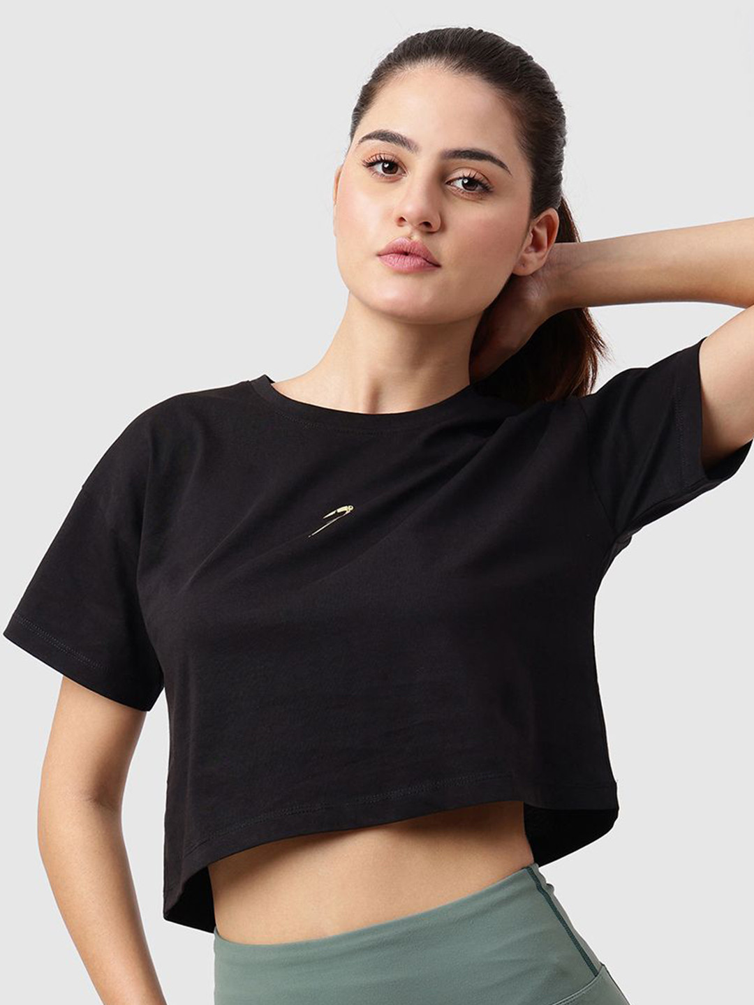 FUAARK Women Anti Odour Pockets T-shirt