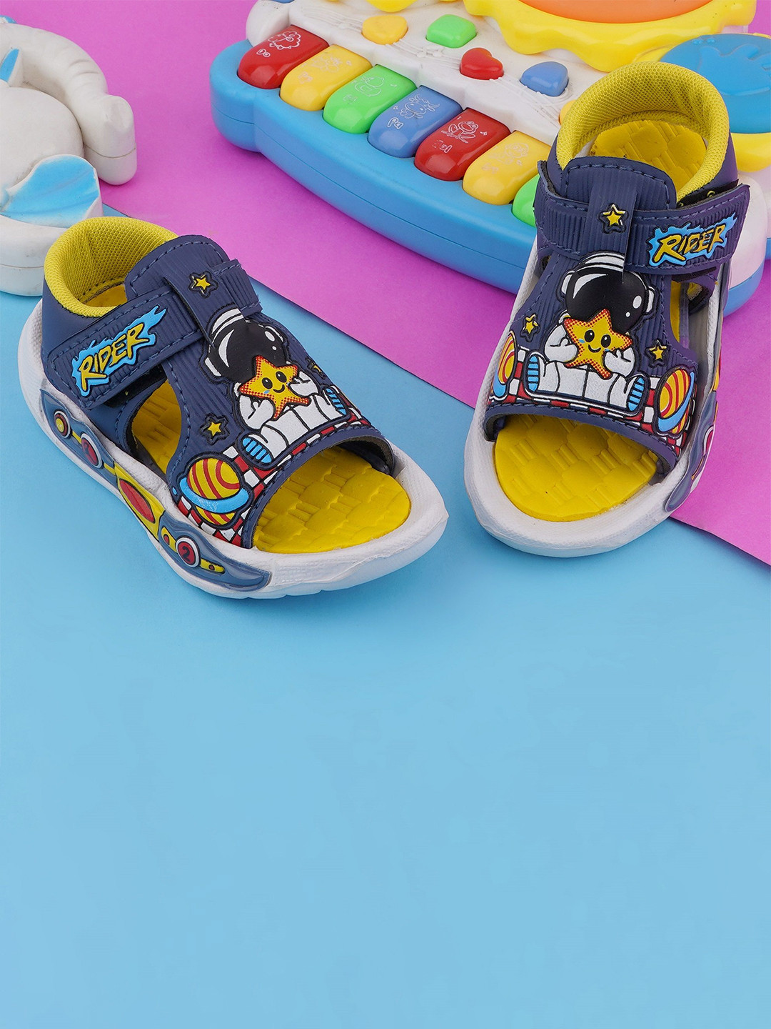 BAESD Unisex Kids Cartoon Characters Sandals