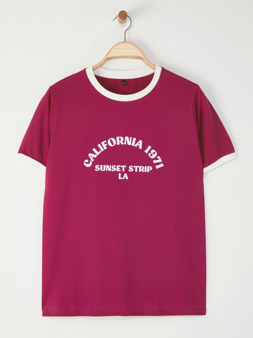 Trendyol Women People and Places Printed Pure Cotton Raw Edge T-shirt