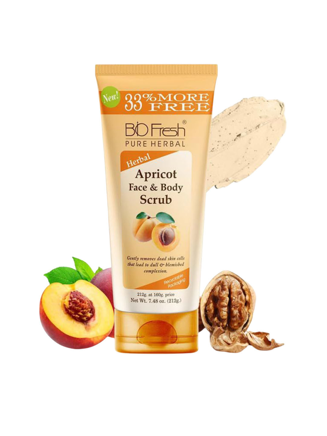 BIOFRESH Apricot Body & Face Scrub - 212 g