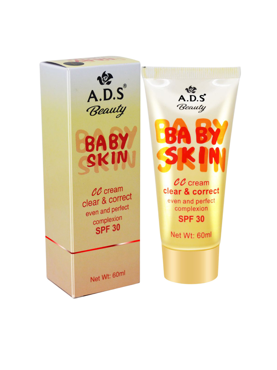 A.D.S CC Cream Clear & Correct With SPF 30 - 60 ml - 02