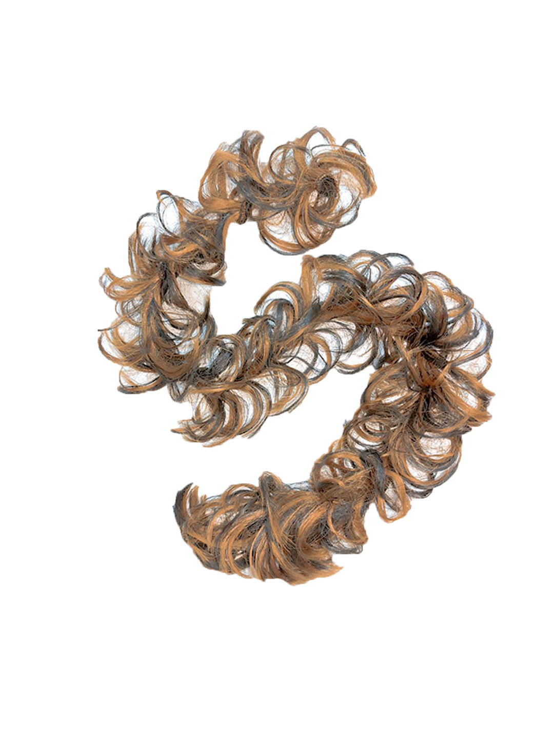VIEWS Halo Curly Hair Extension - Gold Highlight - 37 Inches