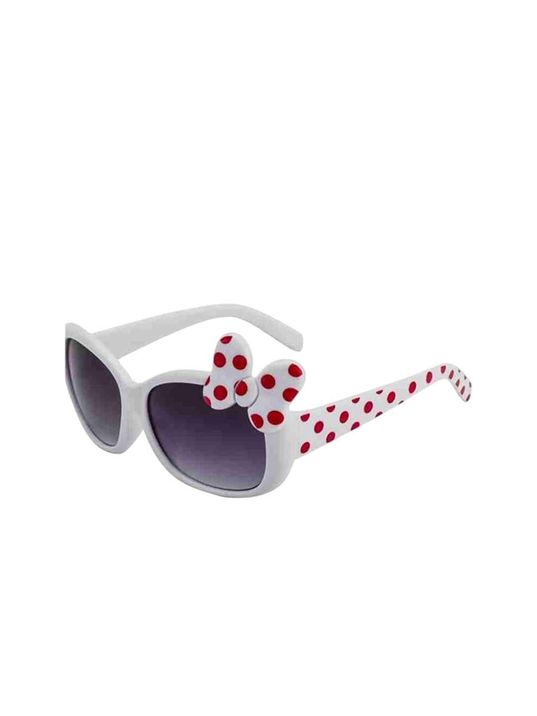 PIRASO Girls Oval Sunglasses with UV Protected Lens KITTY BABY WHITE